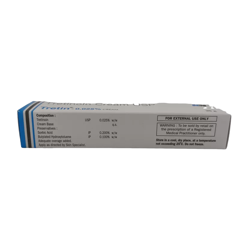 TRETIN 0.05% CREAM - 1 Tube - Image 4