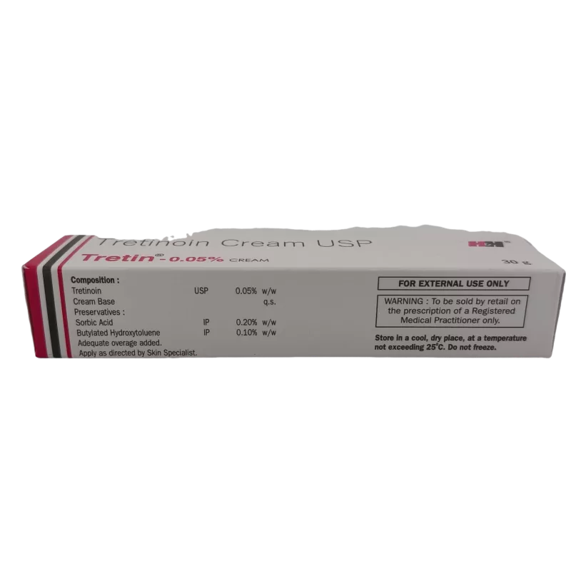 TRETIN 0.025% CREAM - 1 Tube - Image 4