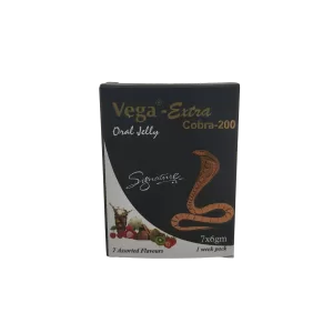 VEGA EXTRA COBRA 200 MG - 5 TABLETS