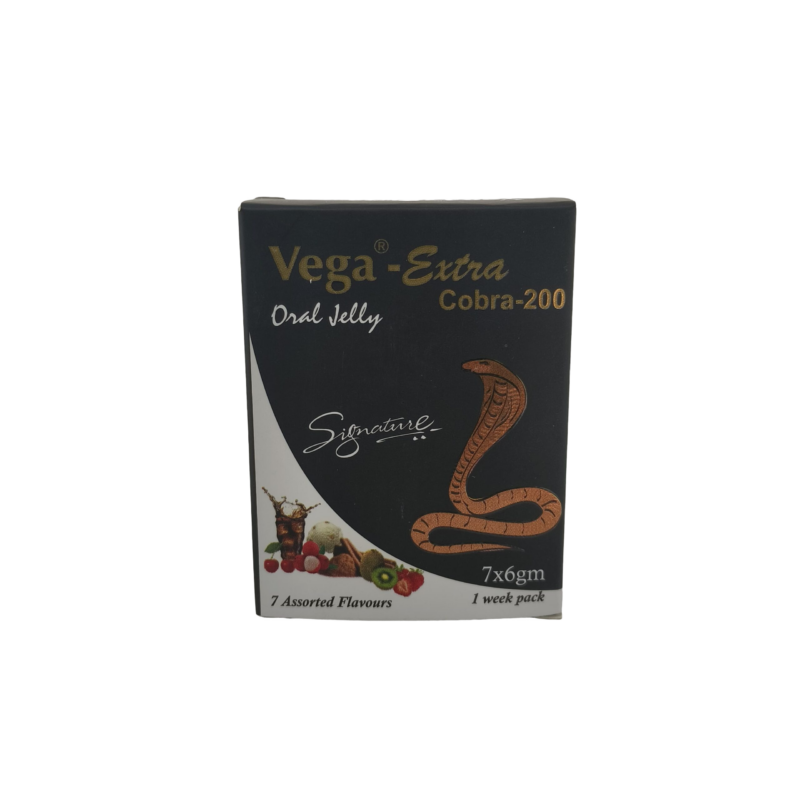 VEGA EXTRA COBRA 200 MG - 5 TABLETS