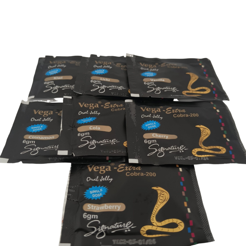 VEGA EXTRA COBRA 200 MG - 5 TABLETS - Image 3