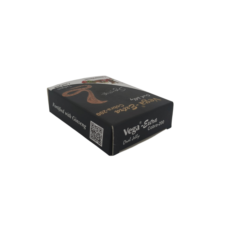 VEGA EXTRA COBRA 200 MG - 5 TABLETS - Image 4
