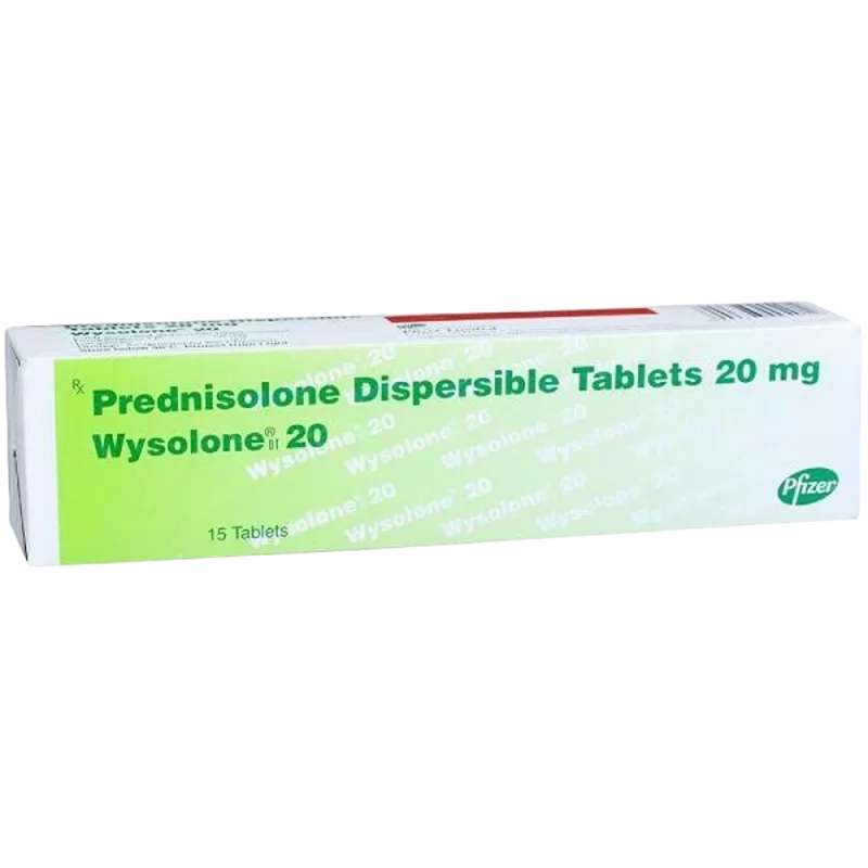 WYSOLONE DT 20MG - 15 TABLETS